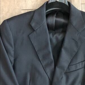 Martin Greenfield Navy Blue Suit 42S